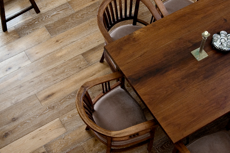 Bronte Residence - Prefinished New French Oak - Smoked Limewashed