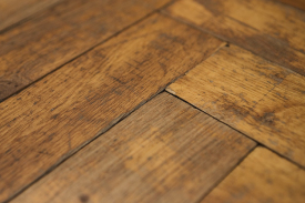 Original Antique French Oak Block