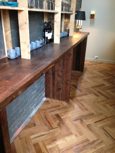 Recycled Parquetry Block