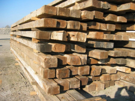 Antique Reclaimed French Pine Beams